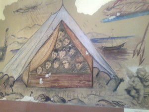 La tenda alle dune
